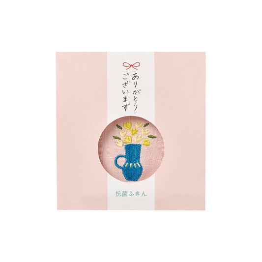 ごあいさつクロス  花瓶 ピンク【2025年SS新作】