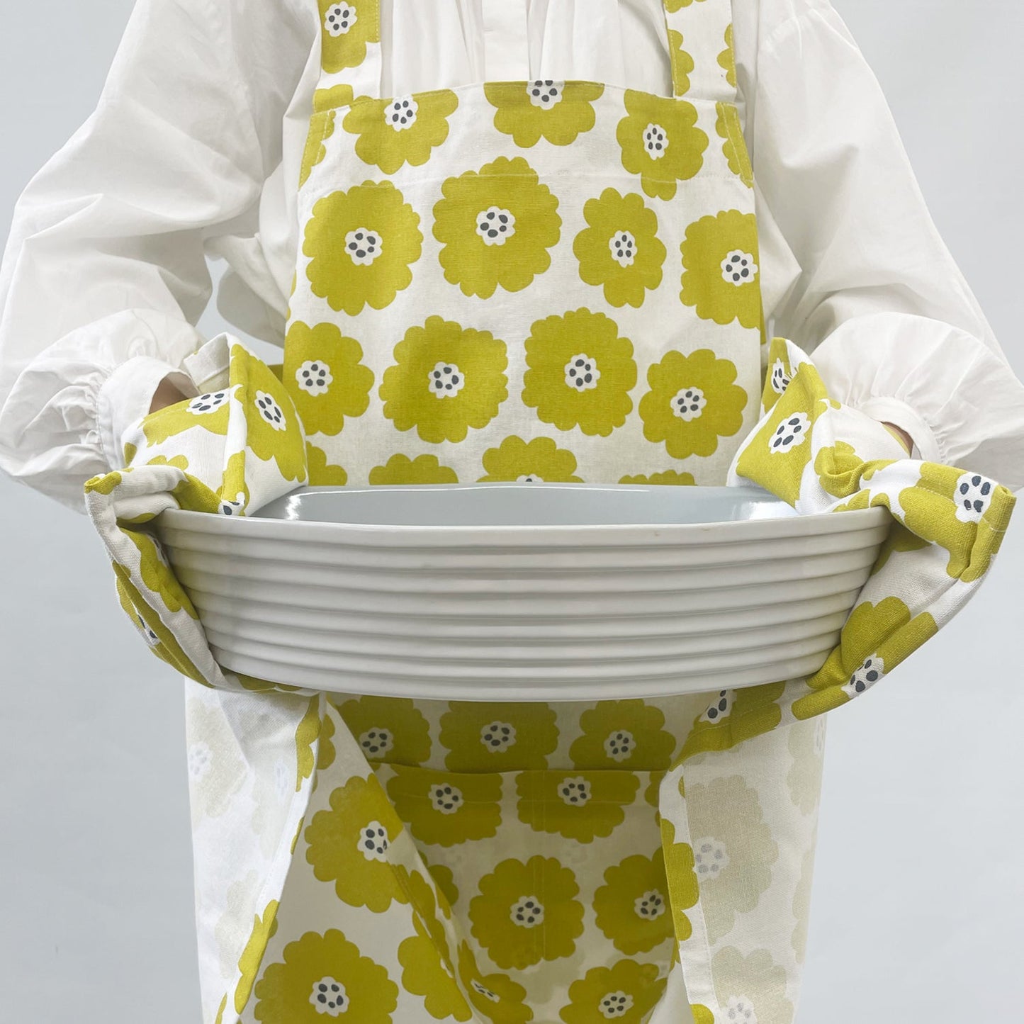 ミトン機能付きエプロン6