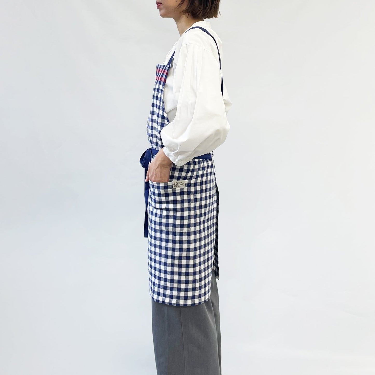 ヴィシー エプロン 背面