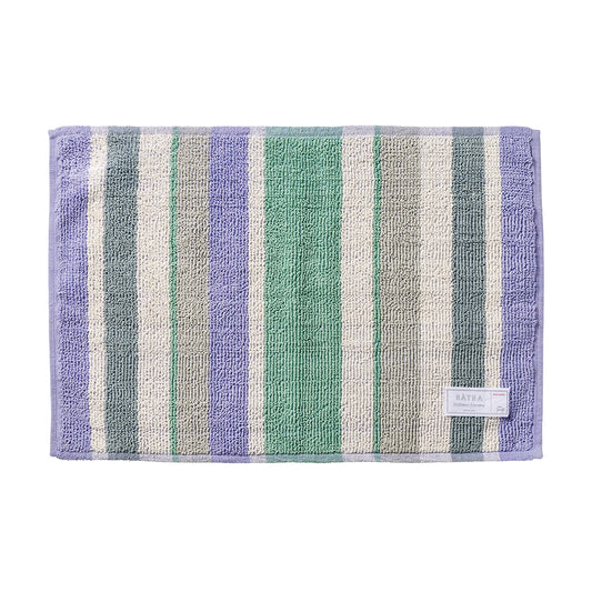 ハータ バスマット ペールストライプ ライトグリーン【2026年SS新作】