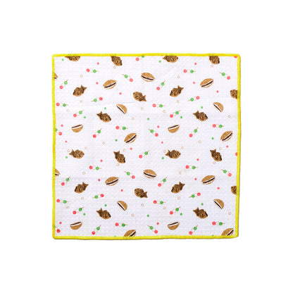 【SALE 30％オフ】２枚セット ご挨拶クロス ご挨拶 和菓子／イエロー