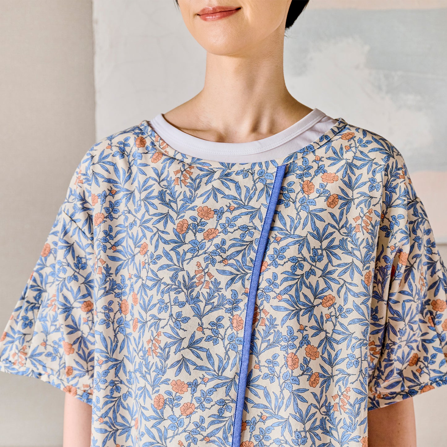 ラトリエ カッポウギ ボタニカル2 ブルー 【2026年SS新作】