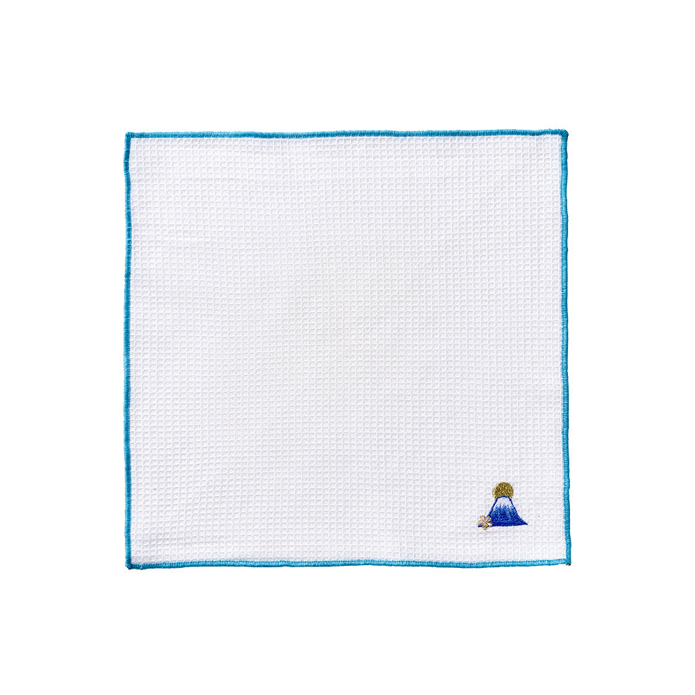 ２枚セット ご挨拶クロス 青富士／ブルー【2025AW新作】