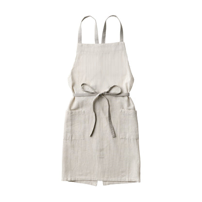 アビチュアル エプロン ピンストライプ  イエロー【2026年SS新作】