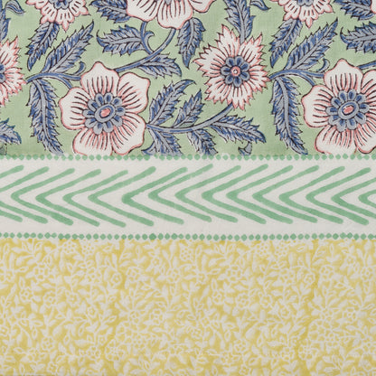 ラトリエ 2Wayバッグ ブロックプリント カヴィタ／グリーン 【2026年SS新作】