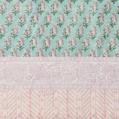 ラトリエ 2Wayバッグ ブロックプリント アナヤ／グリーン 【2026年SS新作】