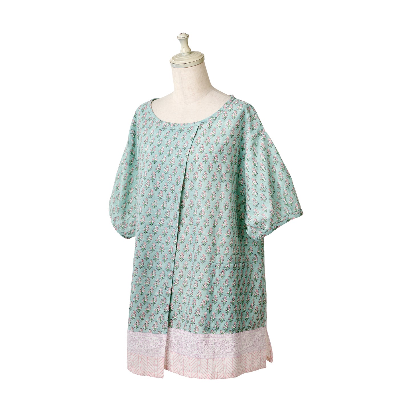 ラトリエ カッポウギ ブロックプリント アナヤ／グリーン 【2026年SS新作】