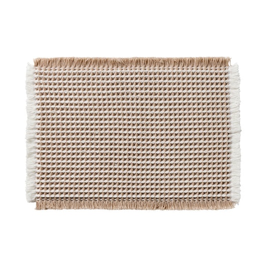 まいにちさらさらバスマット ワッフル ベージュ【2026年SS新作】