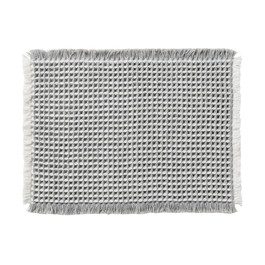 まいにちさらさらバスマット ワッフル グレー【2026年SS新作】