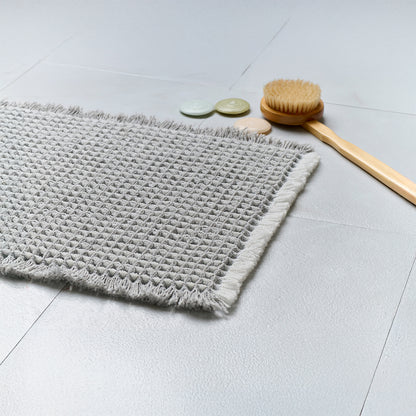 まいにちさらさらバスマット ワッフル ベージュ【2026年SS新作】