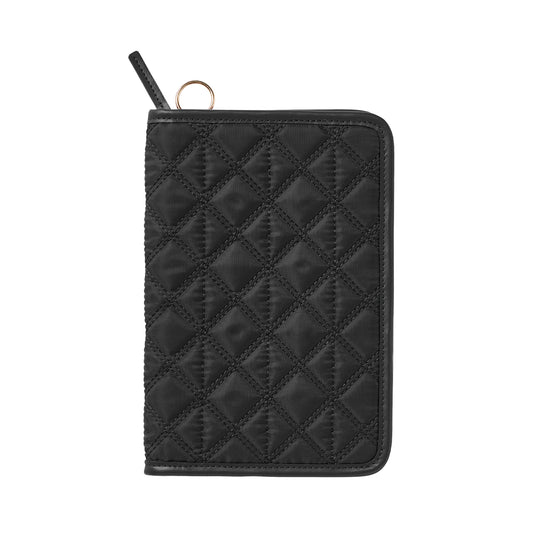 ココロ お薬＆カード収納ポーチ クロスキルト／ブラック 【2026年SS新作】