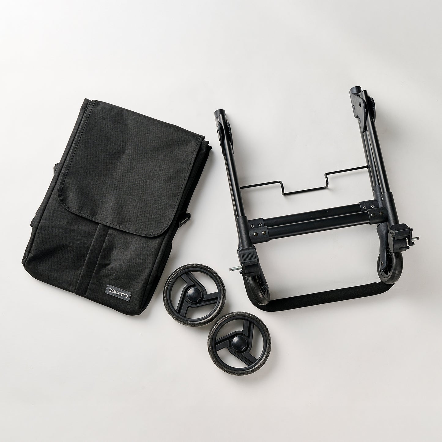 ココロ 前押し4輪カート カーキ (リニューアル)【2026年SS新作】